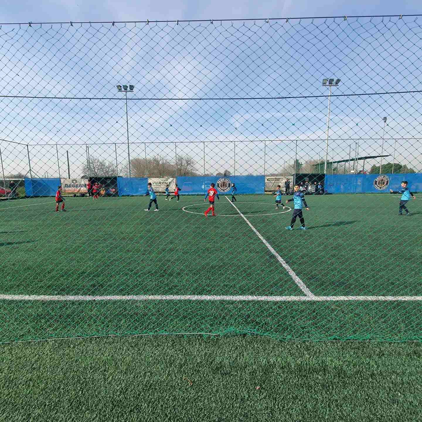 Golden Boys Football Academy kids playing