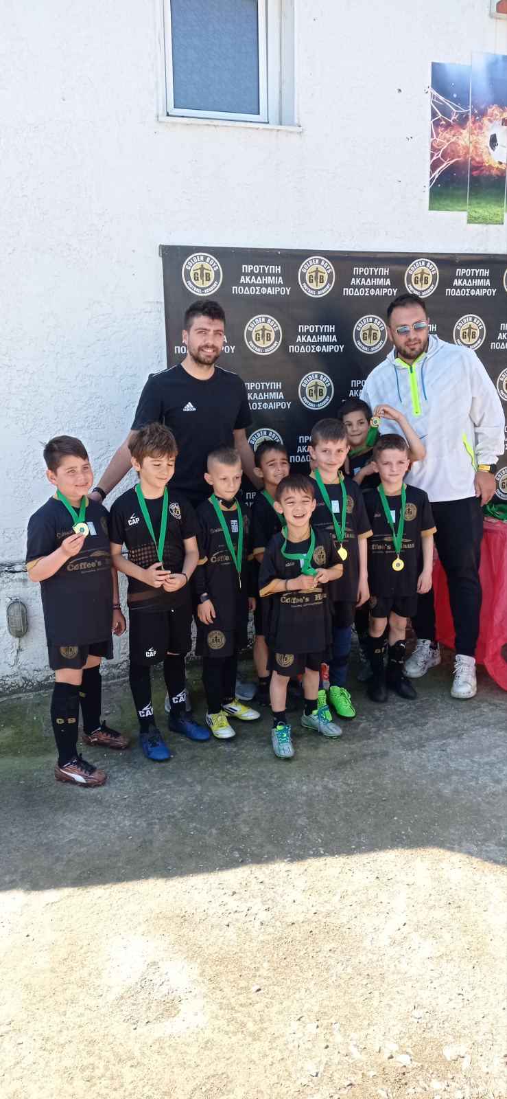 Golden Boys Football Academy kids